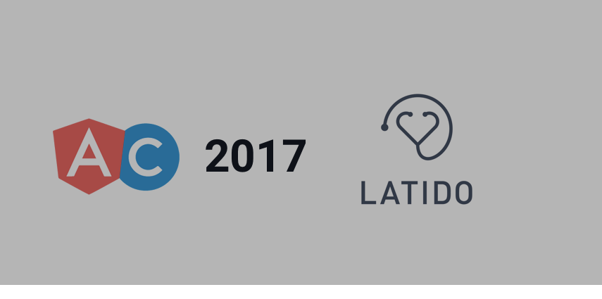 Wahlarzt Software Latido auf der AngularConnect 2017 in London