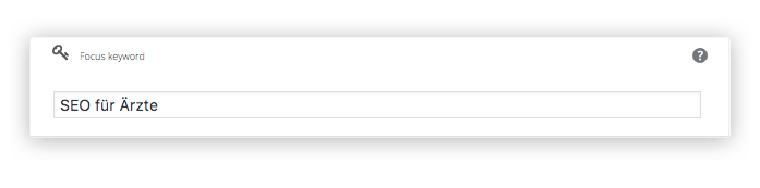 SEO für Ärzte - Verbessern Sie Ihren Webauftritt durch die Wahl des richtigen Keywords