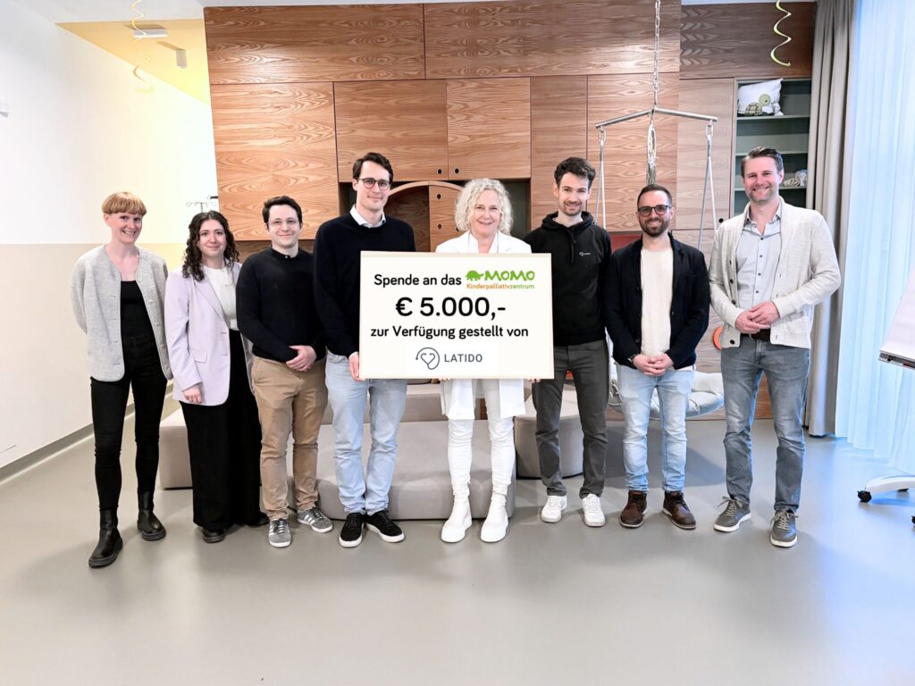 LATIDO unterstützt erneut das MOMO Kinderpalliativzentrum in Wien