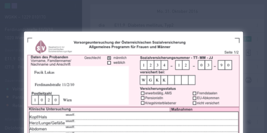 Update – Vorsorgeuntersuchungen effizient mit Latido dokumentieren
